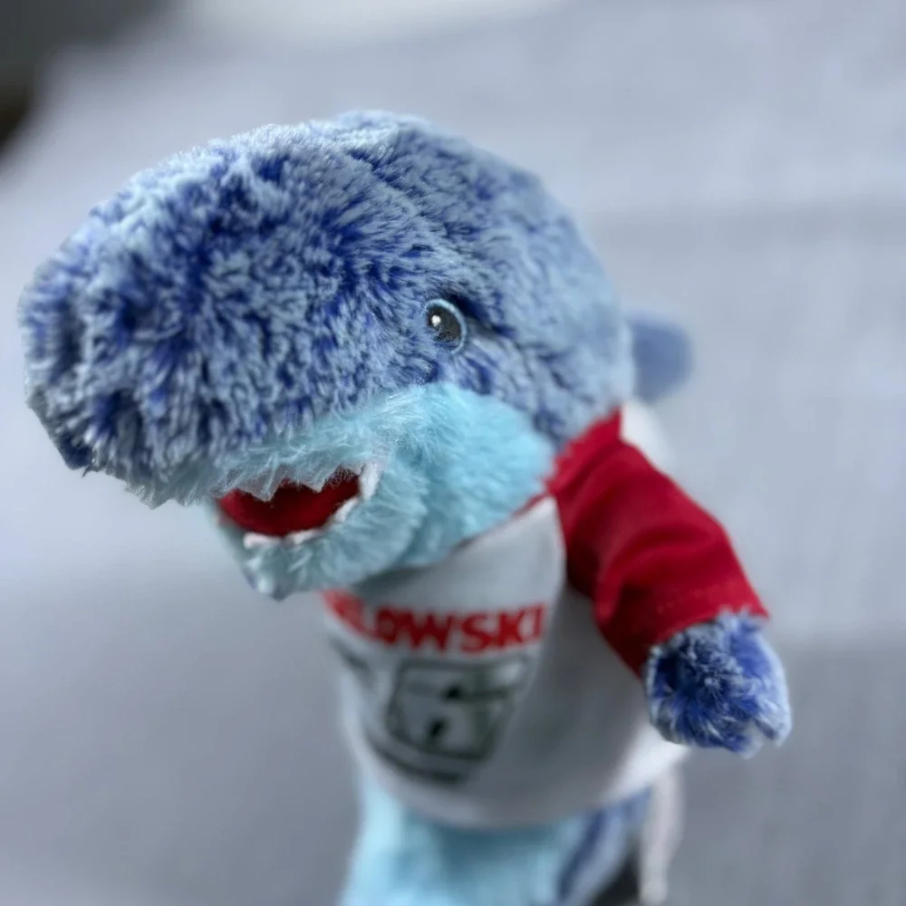 Plushology Plush Toy‎ Unisex 10in Blue Brad Keselowski NASCAR RFK Racing Shark